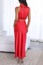 Inaia - Elegant Long Skirt Ensemble