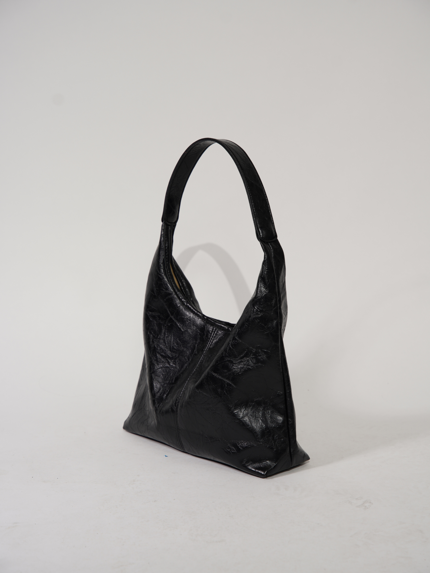 Retro Distressed Leather Tote Bag