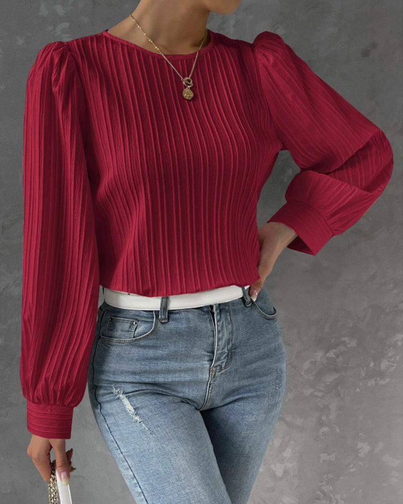 Stylish Round Neck Top
