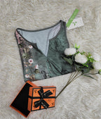 Floral Watercolor Sleeveless Top