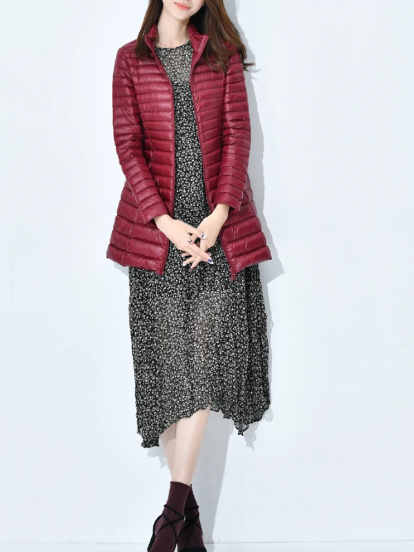 Custom-Fit Lightweight Down Jacket for Women