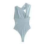 Women's Leopard Print Bodysuit