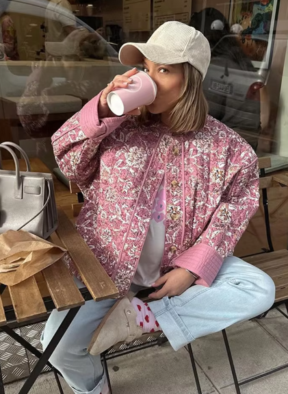 Women's Warm and Cozy Insulated Jacket for Autumn and Winter