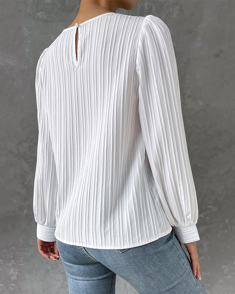 Stylish Round Neck Top