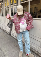 Women's Warm and Cozy Insulated Jacket for Autumn and Winter