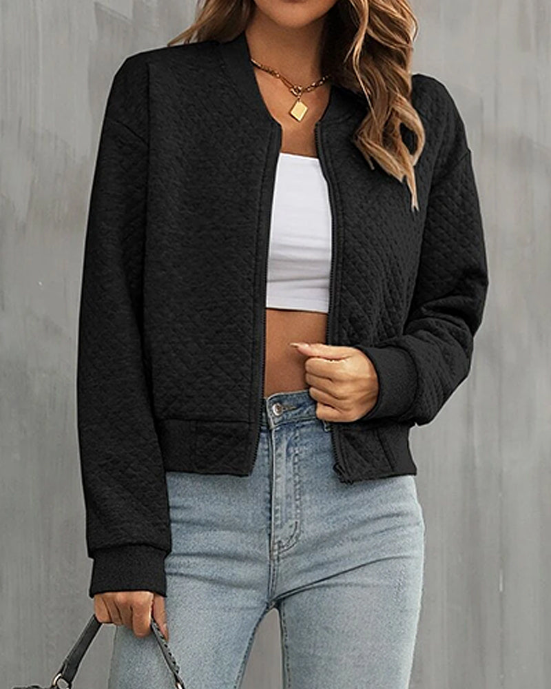 Madilyn Retro Bomber Jacket