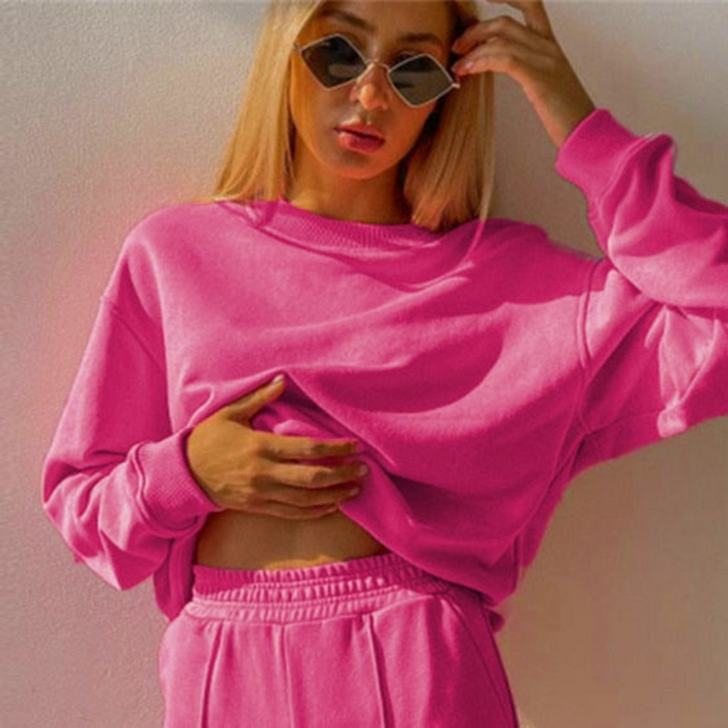 Women's Two-Piece Activewear Jogging Outfit