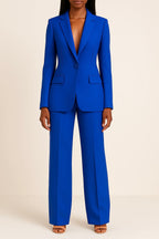 Ella | Chic Formal Suit Set with Tailored Long Blazer for Women