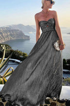 Women's Off-Shoulder Maxi Dress