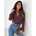 Els | Casual Long Sleeve Top with Relaxed Fit