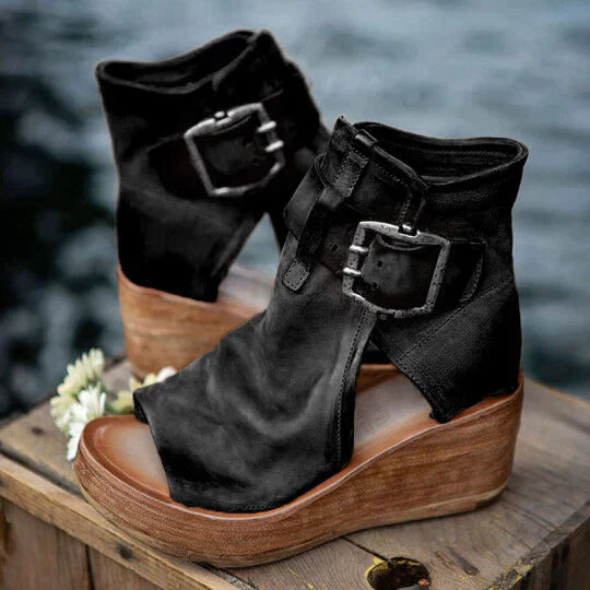 Women’s Boho-Style Wedge Sandals