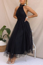 Chic Off-the-Shoulder Evening Dress