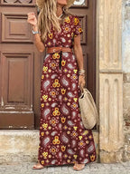 Women's Bohemian Long Maxi Dress