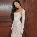 Ona - Elegant Lace Maxi Dress for Ultimate Comfort