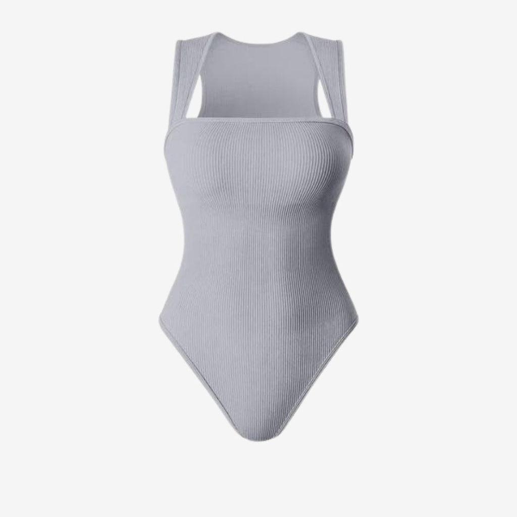 Square Neck Bodysuit Top