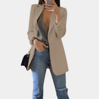 Casual Women's Blazer with Relaxed Fit
