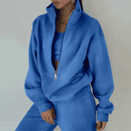 Ira - Comfortable 2-Piece Tracksuit Ensemble