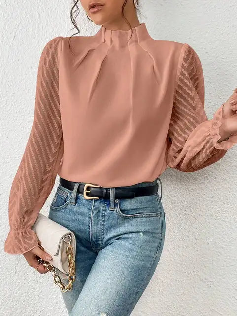 Fabiana - Elegant Long-Sleeve Top