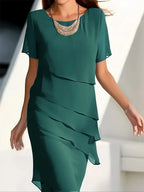 Elegant Silhouette-Enhancing Dress