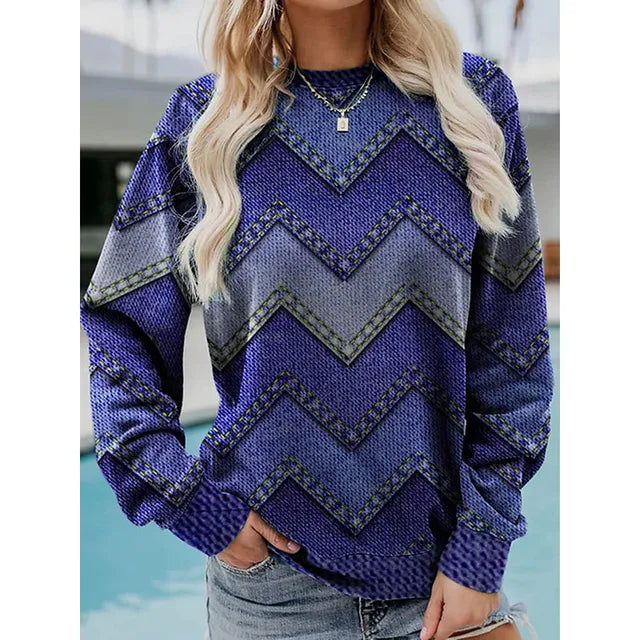 Warm and Comfortable Knit Sweater