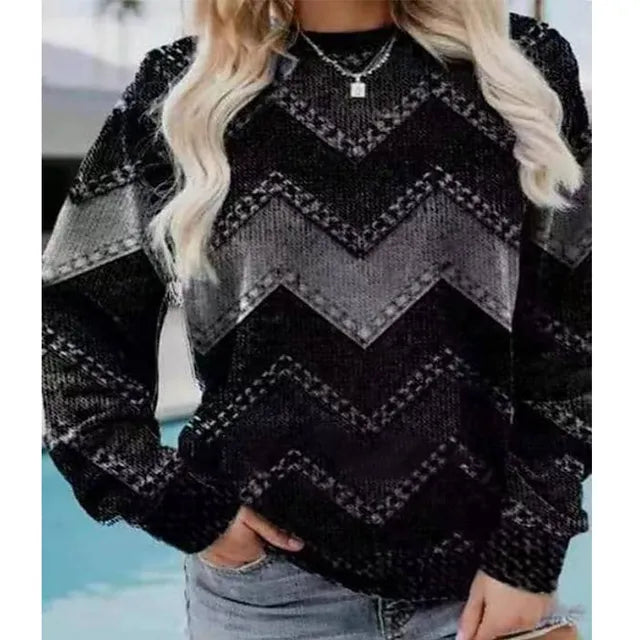 Warm and Comfortable Knit Sweater