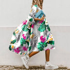 Summer Dress with Floral Pattern