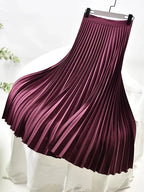 Stylish Women's Pleated Skirt