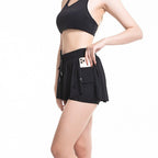 Versatile Tennis Shorts with Dual Features