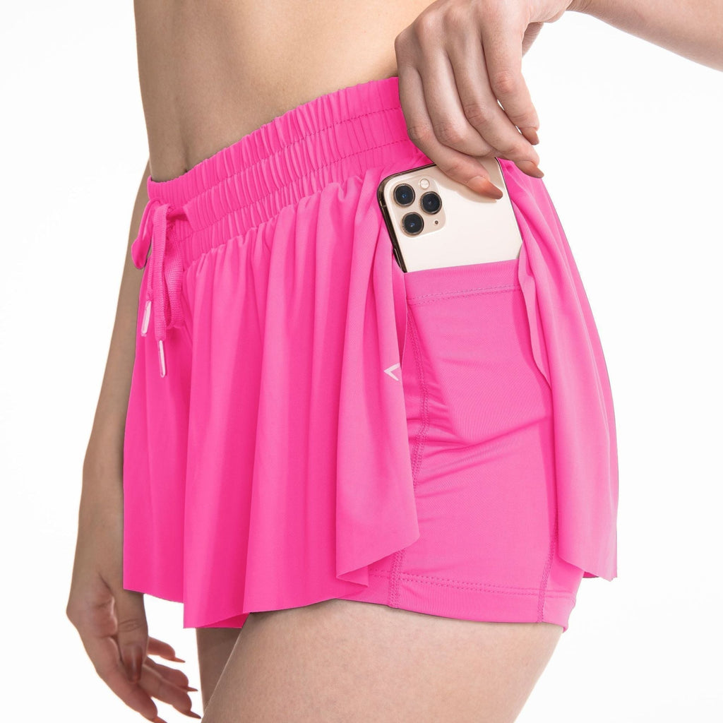 Versatile Tennis Shorts with Dual Features