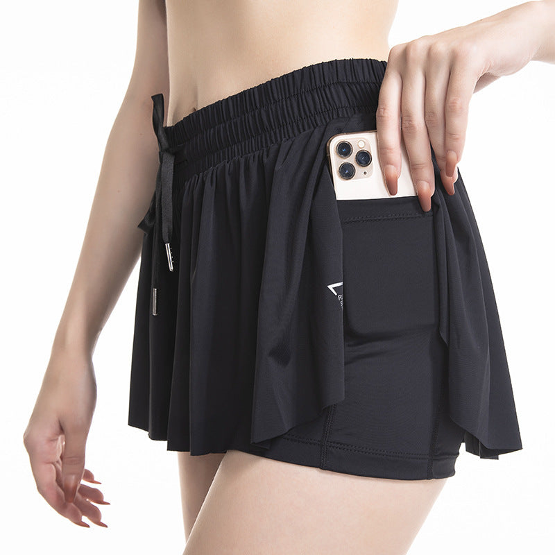 Versatile Tennis Shorts with Dual Features