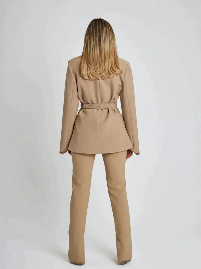 Stylish Belted Blazer