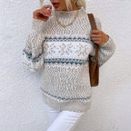 Stylish Women's Winter Knit Sweater