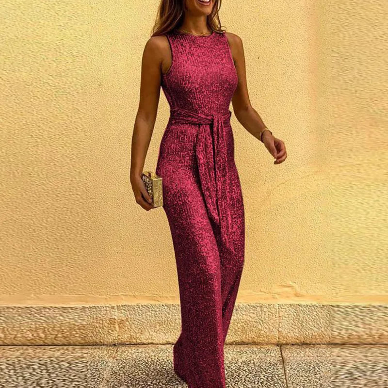 Stylish Sequin Jumpsuit