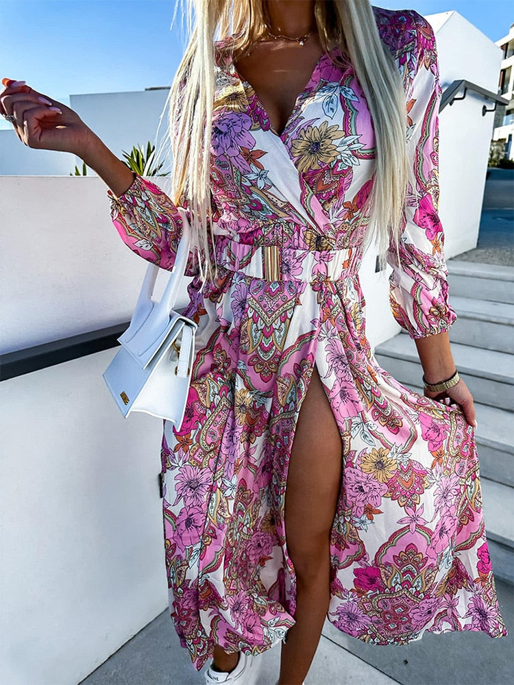 Niva - Elegant Midi Dress