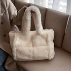 Dante Plush Handbag | Chic Winter Must-Have for Women