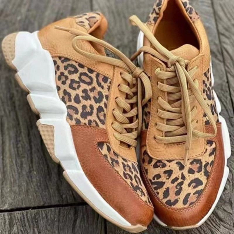 Women's Comfortable Leopard Print Footwear