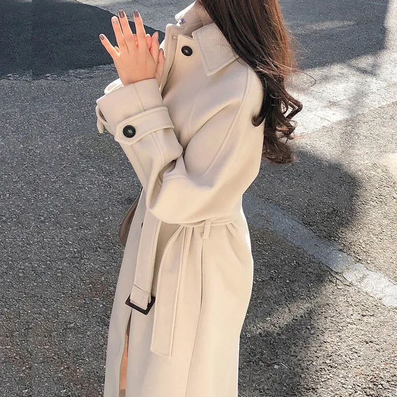 Stylish Long Overcoat