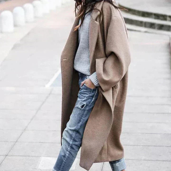 Elegant Wool Overcoat