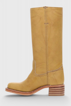 Ella | Women’s Leather Knee-High Boots with Heels