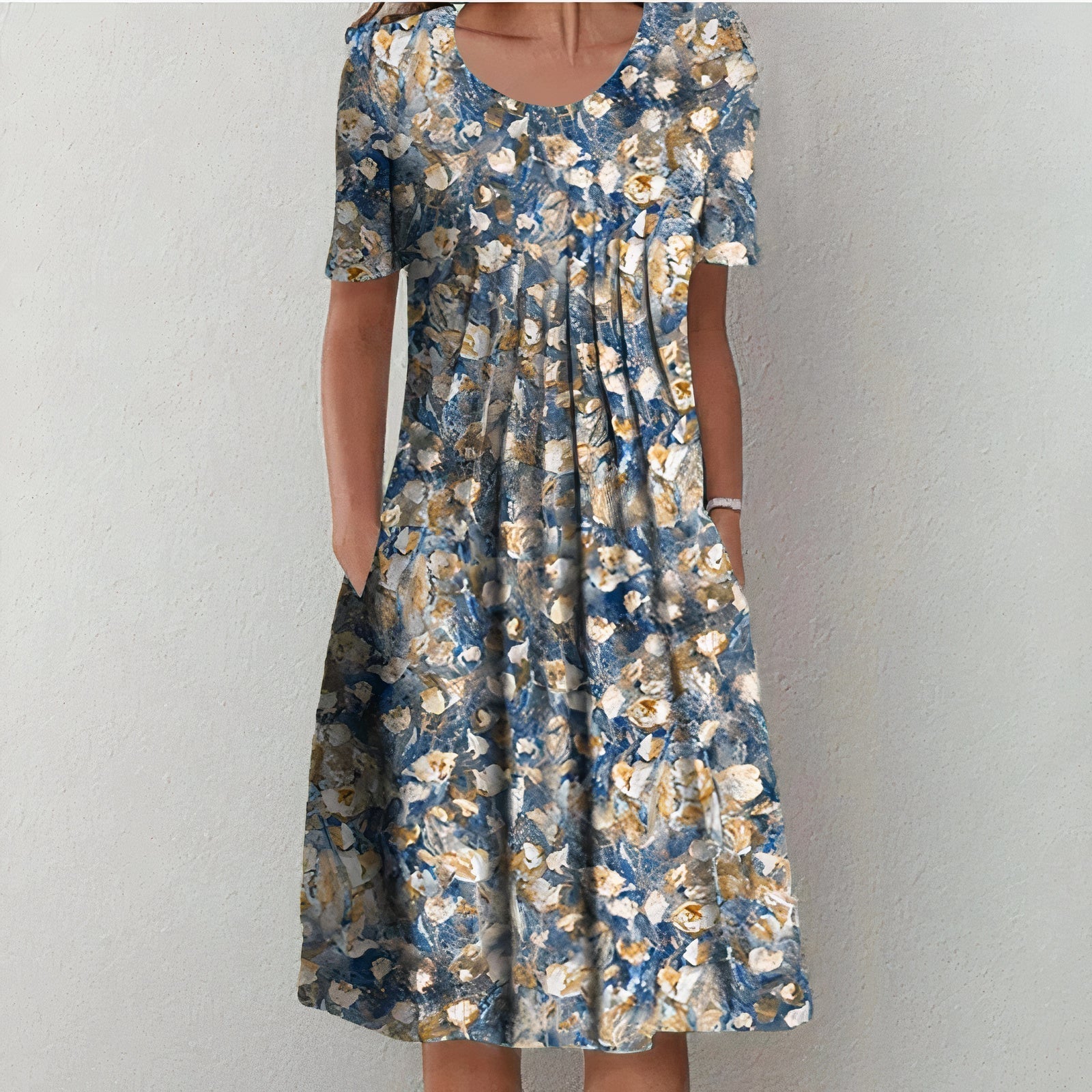 Flora - Stylish Cotton Dress