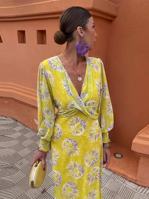 Erin - Elegant Midi Dress