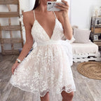 Elegant White Summer Dress
