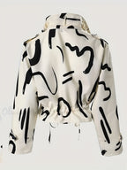 Stylish Women's Stand-Up Collar Jacket