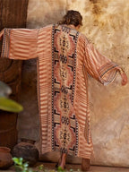 Plus Size Boho Chic Kimono