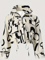 Stylish Women's Stand-Up Collar Jacket