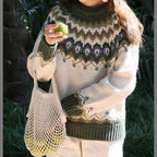 Dana | Women’s Winter Nordic Pattern Sweater