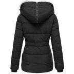 Gabrielle | Women’s Winter Puffer Jacket with Fur Hood