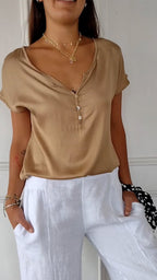 Comfortable V-Neck T-Shirt