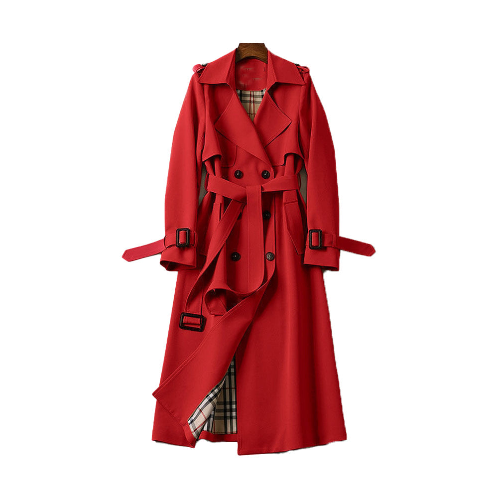 Victoria | Women’s Double-Breasted Belted Trench Coat