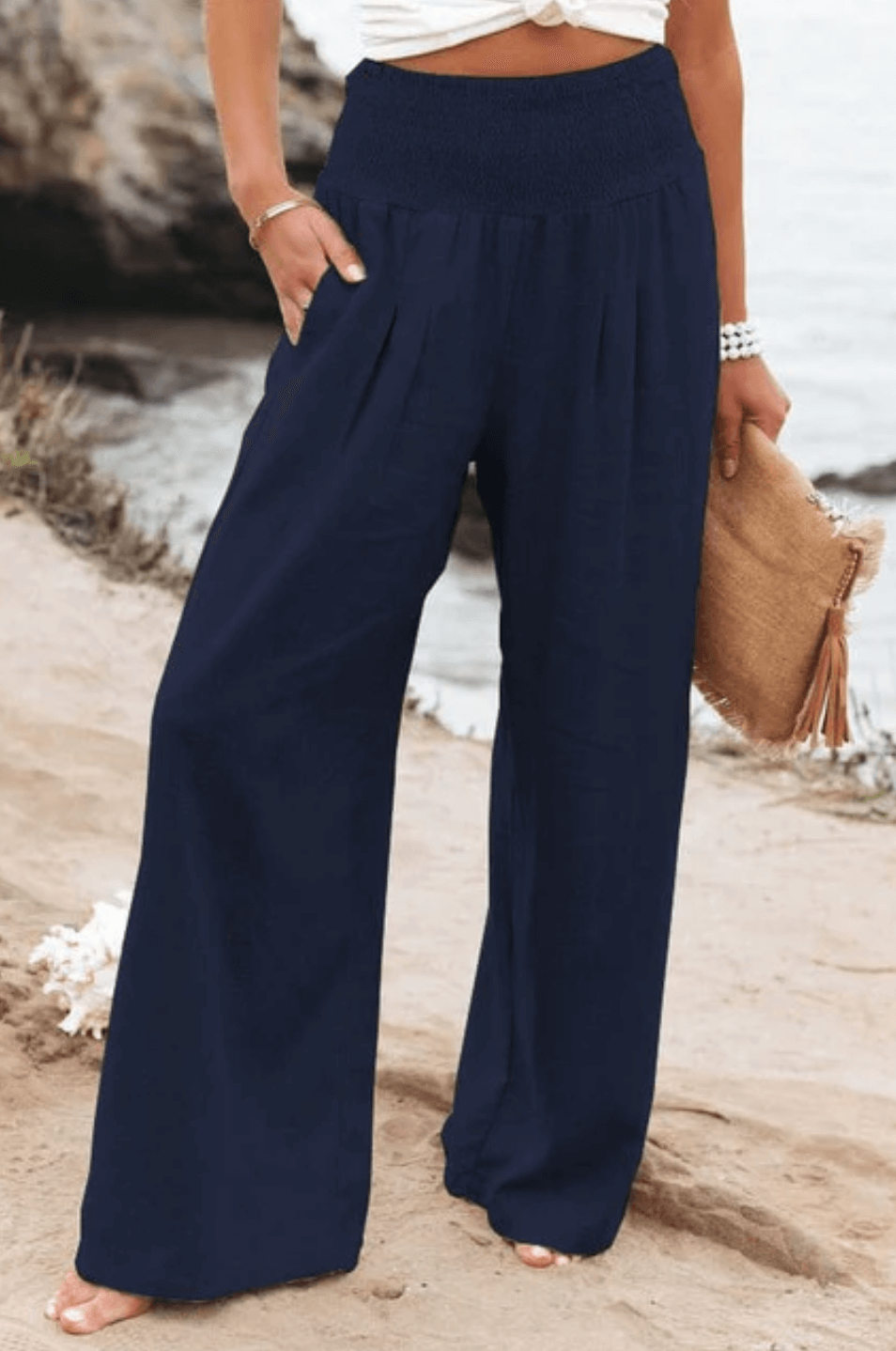 Stylish Stretchy Palazzo Pants for Women